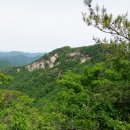 문필봉(626m).사달산(634m).쇠다리봉(522m).럭키산(608m).경옥봉(505m).대아산(546m)./전북 완주 이미지