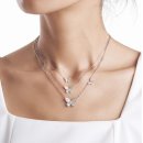 미꼬(Miko) | [미꼬] 모르포 다이아몬드 파베 M 로즈골드 + 플로우 펜던트 브레이슬릿 후기