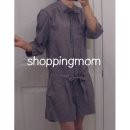 [H&amp;M]Red Check Shirt 와 FRENCH CONNECTION Tie Romper 팝니다~ 이미지