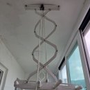 [동래구 집수리] 휘어진 건조대 안녕! 동래 럭키아파트 천정형빨래건조대 교체로 베란다 심폐소생술 완료