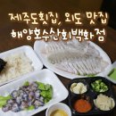 제주도횟집, 인심가득한 &#39;외도 해양호수산회백화점&#39; 도다리 활어회 후기