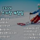 [2023-24 국내 스키장 개장일정 및 리조트 추천!] 이미지