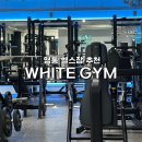 화이트짐 영통점 | 수원 영통 헬스장 화이트짐 후기