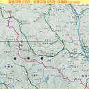 칠봉지맥 1구간 살티재-염속봉산-분기점-적산-에그너재-호령고개 이미지