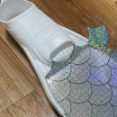 프리다이빙 롱핀 튜닝 스티커 붙이기