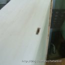 나무상자로 쉽게 만든 선반들 - 작업테이블 위를 장식하다.. 이미지