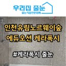 인천 미추홀구 줄눈시공 유림노르웨이숲에듀오션 케라폭시 시공 후기!