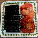 썩박지 맛나게 있어서 충무김밥 만들었어요 이미지