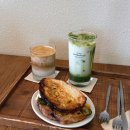 CU 광주우산점 | 광산구카페 우든버러 우산점 : 깜빠뉴 샌드위치 추천 감성카페 광산구맛집