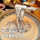 봉평동치미막국수 | 부산 콩국수 맛집 봉평막국수 동래 내돈내산 후기