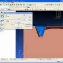 Dynamic sectioning을 이용한 툴 패스 검증 이미지