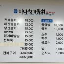 [삼천포] 신선한 바다향기물회