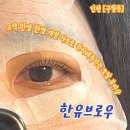 인천 구월동 속눈썹펌 고객 한명 한명을 개별 차트로 관리하는 한유브로우 후기 가격정보 주차정보