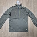 [거래완료] 아식스 미국판 ASICS Waffle-Knit Back Zip Neck (새제품) 이미지