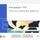 휴직중인데 evpn이 안 들어가지는데...뭐가 문제일까요? 이미지