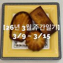 성심약손 | [26년 3월 주간일기] 3/9 ~ 3/15