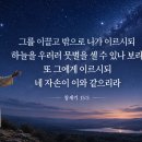 2026년 8월 30일 예배 요절 말씀 이미지