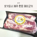 제주삼겹살, 오기도니 제주 한돈 돼지고기 후기
