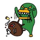 튜브와오리발
