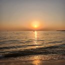 노을바다풍경 이미지