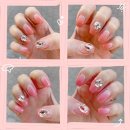 부천역 네일샵 추천❤️ 루씨르네일 Lucir Nail 5번째 후기 핑크그라데이션 파츠네일