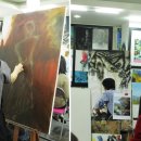 아크릴화 일러스트 이미지