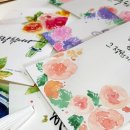 쉼표가있는정원복합문화공간 | 꽃그림 캘리그라피 엽서 이벤트 종료 및 당첨자