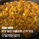 산갈래닭갈비 | 화성 동탄 맛집 여울공원 근처 [산갈래닭갈비] 후기