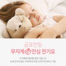 [친구사이] 화재위험없는 곰표한일 무자계 전자파 안심 전기요 체험단 10명 모집 (~9/1)