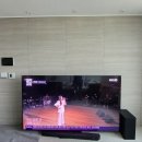 대광로제비앙좌측 고정식CCTV | 광주 아파트 티비 설치, 대광로제비앙퍼스트뷰 무타공 설치 완료 현장
