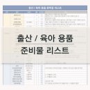 새그린약국 | 출산 육아 용품 준비물 리스트(첨부파일 有), 6개월 사용 후기 추천템, 비추템