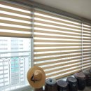 호미골체육공원 | 청주 금천동 장자마을 부영 8단지아파트 거실 다크머쉬룸 감성 콤비블라인드입니다