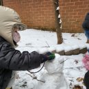 12/21/수 소망이들~♡❄️⛄️눈 썰매타기 눈사람만들기 이미지