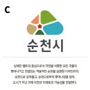 순천시 22년 만에 CI 변경예정··· 새 디자인 4종 선호도 조사 이미지