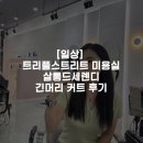 [일상] 트리플스트리트 미용실 살롱드세렌디 긴머리 커트 후기