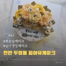 천안두정중학교 | 천안 떡케이크 맛집 찾는다면? 환갑·은퇴·생신 벌써 4번 이용한 두정동 피어유 케이크 후기