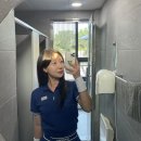 [ 디아도라 ] 그라지아 PK 반팔 티셔츠 스커트 BLUE 후기, 여자 테니스복 추천