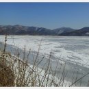 꽁꽁 얼어 붙은 한강 풍광 보세요(서울 근교 팔당댐 주변) 이미지