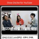 박보영은 유모차라고 하는데 자막은 유아차라고 하는 핑계고 유투브 이미지