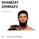 박준용 상대 예정인 이크람 UFC 미들급 15위 진입...JPG 이미지