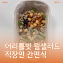 새별식품구미도시락 | 어리틀빗 웜그레인 샐러드 먹어본 후기｜직장인 간편식 추천