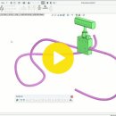 Solidworks 2026 라우팅(Routing) 강좌 : 31강 수소충전소용 니들 밸브(Hydrogen Refueling Syste 이미지