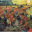 고흐(Vincent Van Gogh)와 '아를의 붉은 포도밭' 이미지