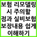 나에게 알맞은 실손보험(실비보험) 제대로 알기 | 보험 리모델링 시 주의할 점과 실비보험 보장내용 쉽게 이해하기