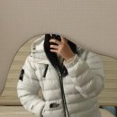 내온여성경로당 | 노스페이스 칼릭스 T 경량패딩 자켓 화이트 여성 xs 착샷 후기