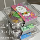 참푸른닭오리 | 포케샐러드 차이 ㅣ 훈제오리 불고기 닭가슴살 포켓샐러드 비교 후기