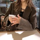 172 | 파사드패턴 캐시미어 더블 코트 멜란지브라운 키172cm 착샷 후기