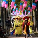 장미한복 이미지