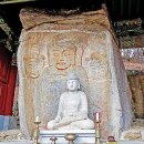 흑석사마애삼존불상 이미지