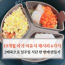 (주)담은수 | 10개월 아기 이유식 레시피 6가지, 2배죽으로 일주일 식단 한 번에 만들기
